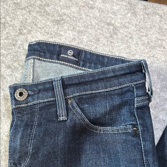 🔥 AG JEANS – THE STILT CIGARETTE LEG – SIZE 25R – RICH DARK WASH 🔥 - Picture 2 of 14